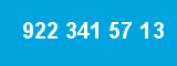 922 341 57 13